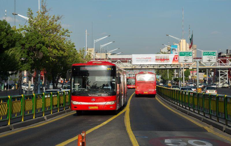 نقشه بی‌ آر تی (BRT) تهران 1403 + راهنمای کامل تمام خطوط