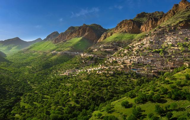فاصله تهران تا کردستان با انواع وسایل نقلیه + نقشه