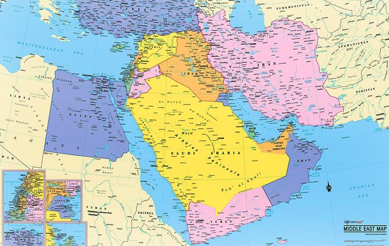 کشورهای خاورمیانه کدام هستند؟ + معرفی چند کشور مهم