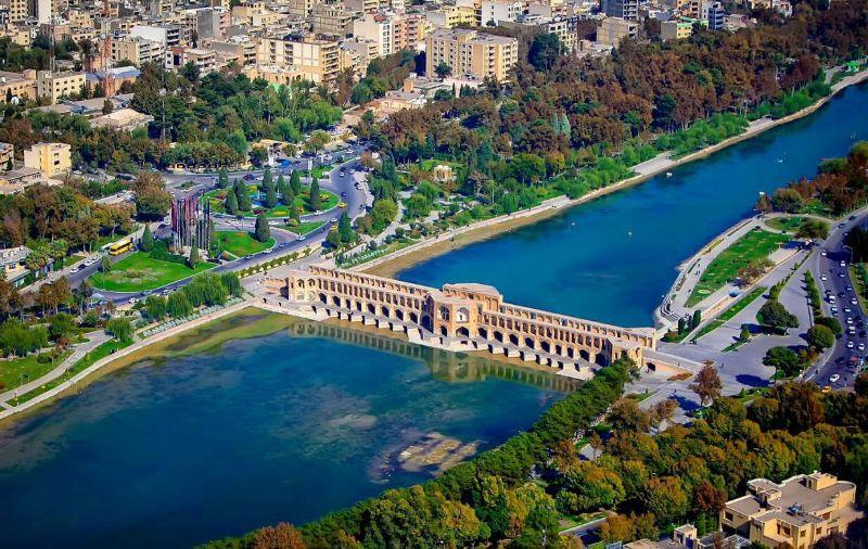 زاینده رود چند پل دارد؟ | آشنایی با پل های اصفهان