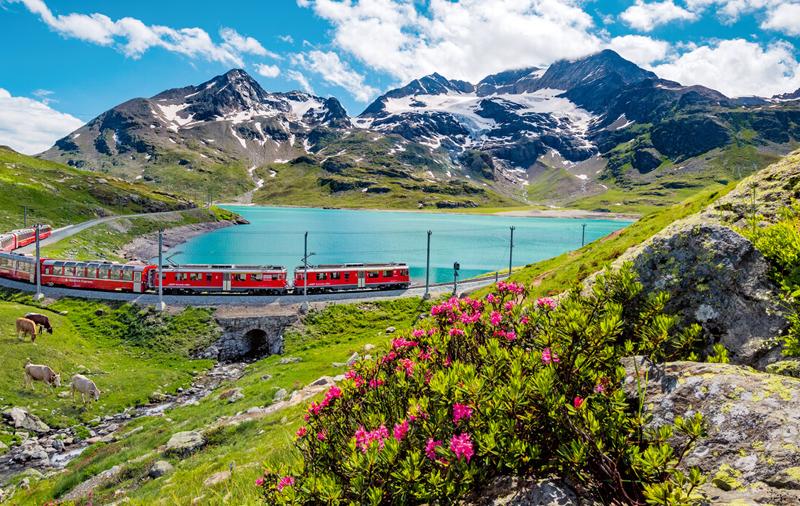 جاهای دیدنی سوئیس | کوه های آلپ، روستاها و مناظر چشم نواز