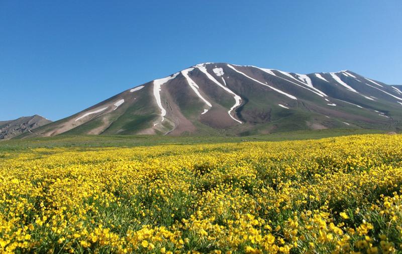 کوه سهند | معرفی قله ها، آب و هوا و پوشش گیاهی