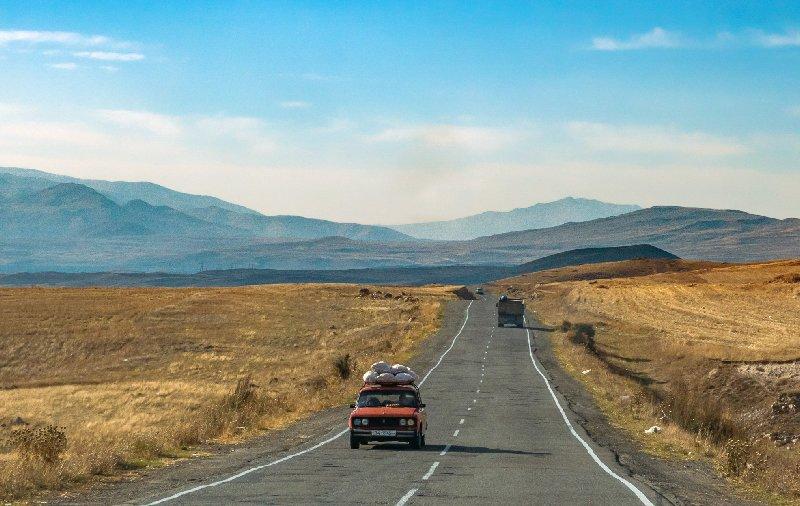 سفر زمینی به ارمنستان | راهنمای یک سفر زمینی هیجان انگیز + نقشه